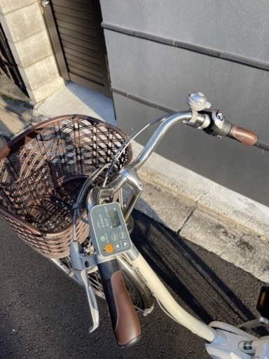 【京の楽チャリ】2022年第5弾　パナソニック　ビビスタイルＤＸ  電動アシスト自転車レンタル専門店が出す中古車なので安心して乗っても