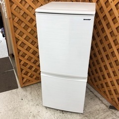 【愛品館江戸川店】SHARP 137L 2ドア 冷蔵庫 （2020年製） ID:143-014355-007