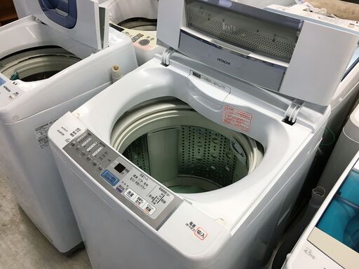 洗濯機の分解クリーニング行っています！配送設置込み  日立8.0K洗濯機DDモーター　2015年製　分解クリーニング済み！！DDモーター新品交換していますので末永く使用できると思います