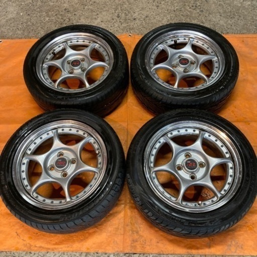 ?値下 ADVAN ARS RR 15インチアルミホイール4本 訳あり