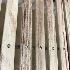 ニトリ　折りたたみスノコベッドの画像