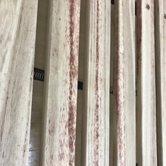 ニトリ　折りたたみスノコベッドの画像