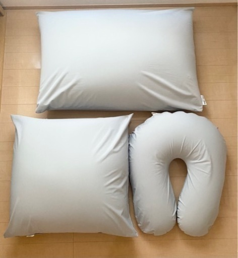 【美品】Yogibo ヨギボー　ズーラシリーズ　耐水　3個セット　補充ビーズ付き