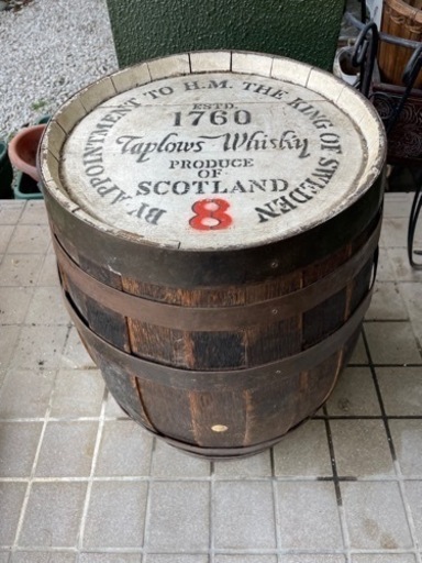 スコッチ　ウイスキー　木樽　ビンテージ