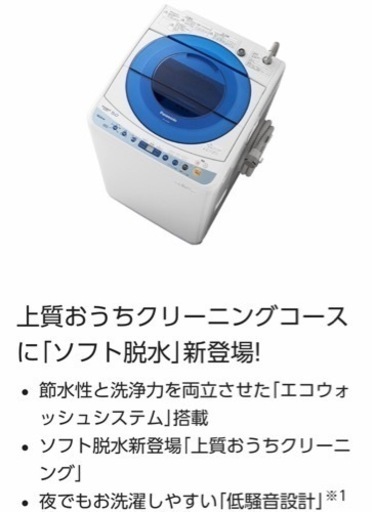 【6/11まで】Panasonic 簡易乾燥付き洗濯機