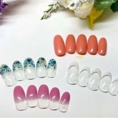 ジェルネイル♪ワンカラー♪カラグラ♪ラメグラ♪どれでも¥3,000