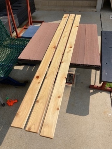 ヒノキ　檜　無垢材　フローリング　80枚程！