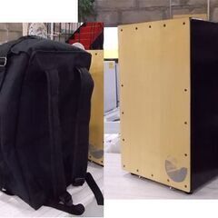 友澤木工カホン　Cajon ※カホンケース付き 友澤カホン Tomozawa 日本製カホン （響線8本 スナッピー付） ケース