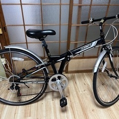 折りたたみ自転車　クロスバイク