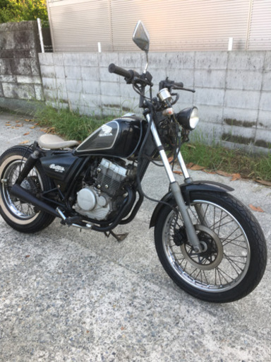 ホンダ　CBX125カスタムアメリカン風　書類付実働ベース車