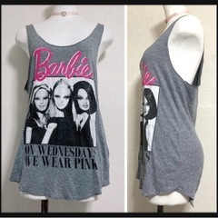 ご購入者様決定꒰FOREVER21꒱Barbieコラボレーション タンクトップ ノースリーブの画像