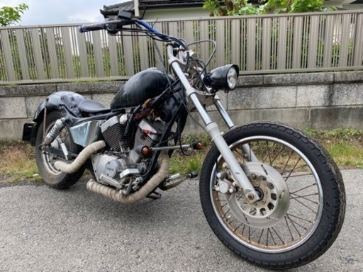 ☆ビラーゴ250.カスタム車両☆現状未整備販売なので格安にて☆アメリカンオートバイ☆