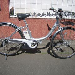パナソニック　電動自転車　サビ、キズ少なくて綺麗です。①の画像