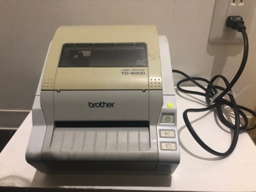 感熱ラベル用プリンター　brother TD-4000