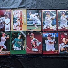 楽天イーグルス カード 岡島豪郎 ジャージカードあり 10枚セット