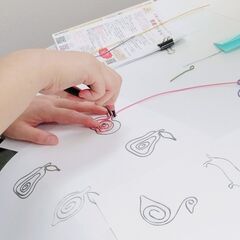 英語で学ぶクラフトワイヤー教室☆新しいカタチの英会話教室 | Sen Craft Wire English の画像