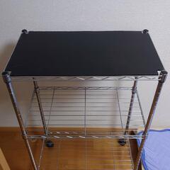 三段スチールラック