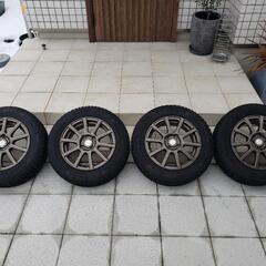 165/70R14 ヨコハマ IG50 PLUSスタッドレスタイヤホイールセット