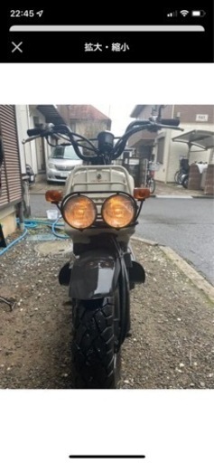 ズーマー　引き取り希望です