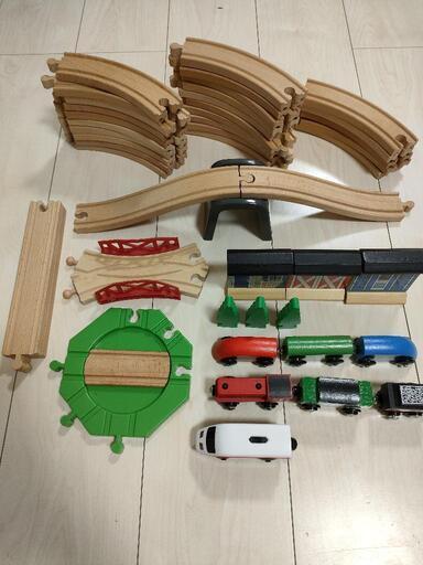 木製レール電車セット