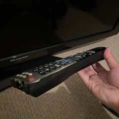 32型テレビ　ハイビジョン　シャープ　AQUOS 亀山モデルの画像