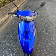 原付 原チャリ49cc スズキ レッツII レッツ2 自賠責6年...