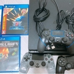 PS4　本体　ソフト　コントローラ　値下げしました☆