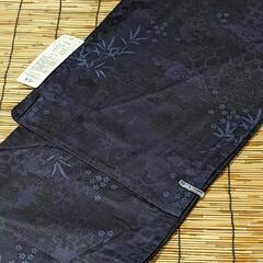 高級紳士浴衣LLサイズ+ワンタッチ帯下駄付き3点セット　1573-B