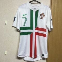 2012 アウェイ　ポルトガル代表　クリスティアーノ・ロナウド ユニフォームの画像