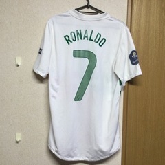 2012 アウェイ　ポルトガル代表　クリスティアーノ・ロナウド ユニフォームの画像