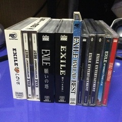 ★早い者勝ちSALE！★EXILE CD9枚セットまとめ売りの画像