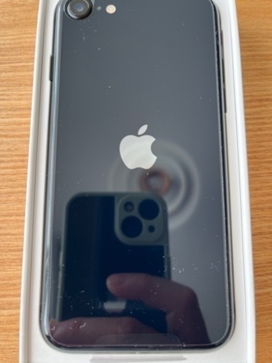 【期間限定6/6迄値下】未使用 iPhonese3 ブラック64GB simフリー利用者制限◯