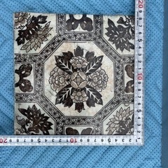 希少明治、昭和初期タイル　博物館展示品の画像