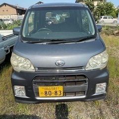 ダイハツタントセグゼ車検付き