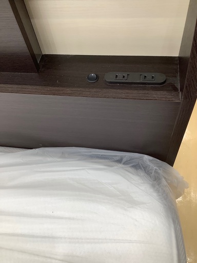 ニトリ　シングルベッド　引き出し付き