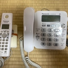 【パナソニック製】コードレス電話機　子機付き　3,000円の画像