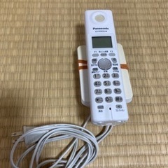 【パナソニック製】コードレス電話機　子機付き　3,000円の画像