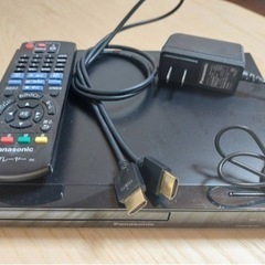 【パナソニック製】ブルーレイディスクプレイヤー　3500円の画像