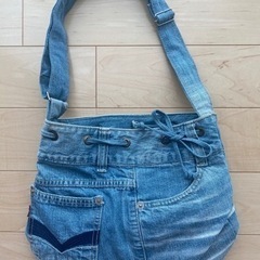 デニムリメイクバック（美品）