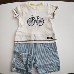 【お取引中】70cm 半袖ベビー服 4着の画像