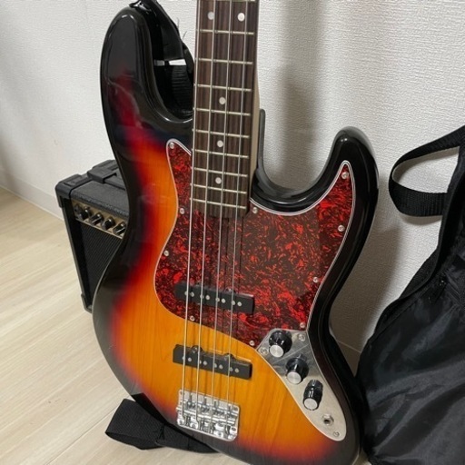 【楽器初心者セット】SELDER エレキベース・アンプ・教則DVD付き