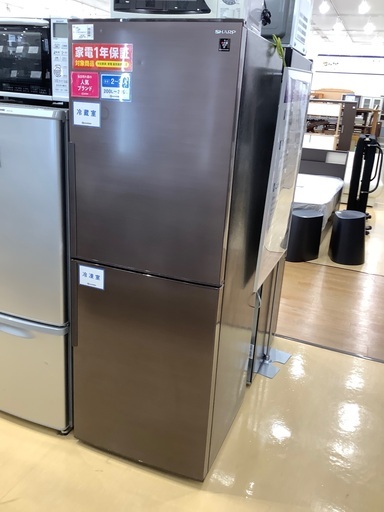 SHARP 2ドア冷蔵庫　 SＪ−PD 28 G−Ｔ　2021年製