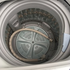 ★使用感有りの為、特価！★AQUA アクア 全自動洗濯機 AQW-S45C 2014年製 4.5kg ジェット水流 自動おそうじ R040601の画像