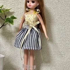 リカちゃん服 作りました。着せ替え9点セットの画像