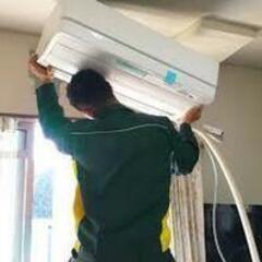 実質3時間【急募】電気工事２種＜6/7＞エアコン移設　100ｖ⇒...