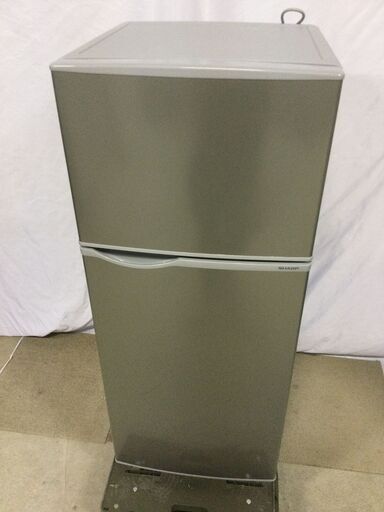 (売約済み)SHARP シャープ 2ドア ノンフロン冷凍冷蔵庫 冷蔵庫 SJ-H13E-S 128L 冷蔵94L 冷凍34L　2019年