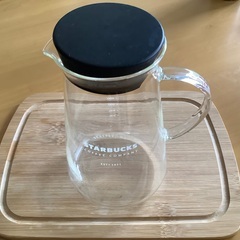 交渉成立　スターバックスのコーヒーポット　水出し用　300〜900 高さ約19cm ゴム蓋の画像