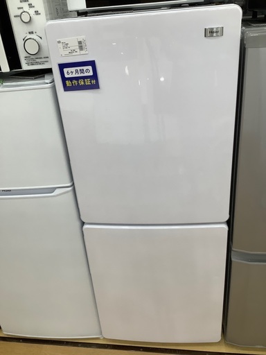 Ｈaier ２ドア冷蔵庫　ＪR−ＮF148A 2017年製