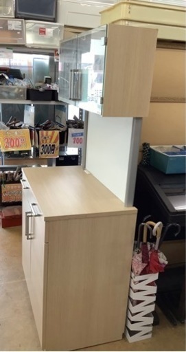 okamura 食器棚　リサイクルショップ宮崎屋　佐土原店　22.6.1F