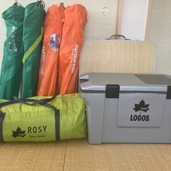 【決まりました】キャンプ用品一式